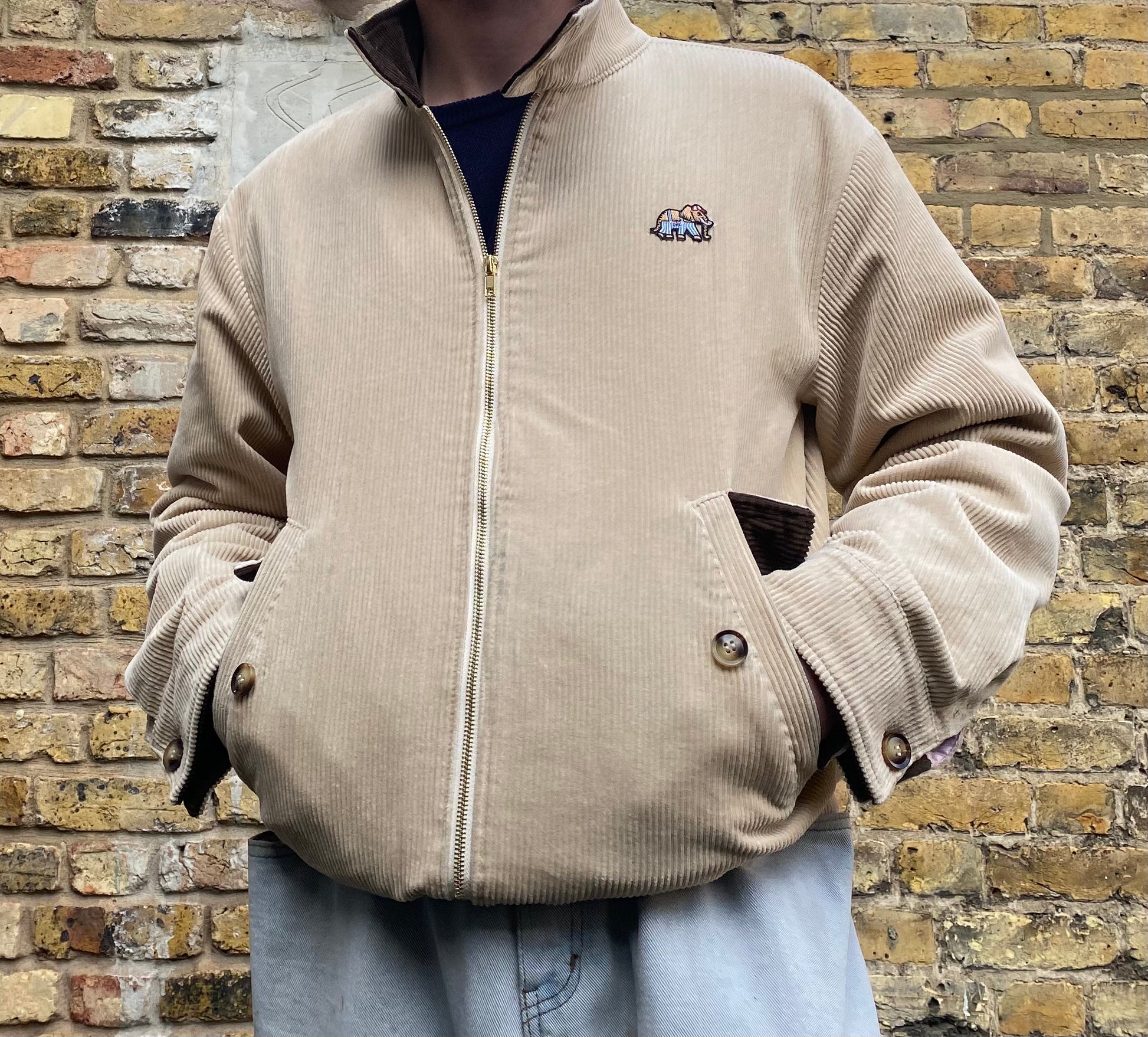 FTC POLARTEC 200 FLEECE HARRINGTON JACKET